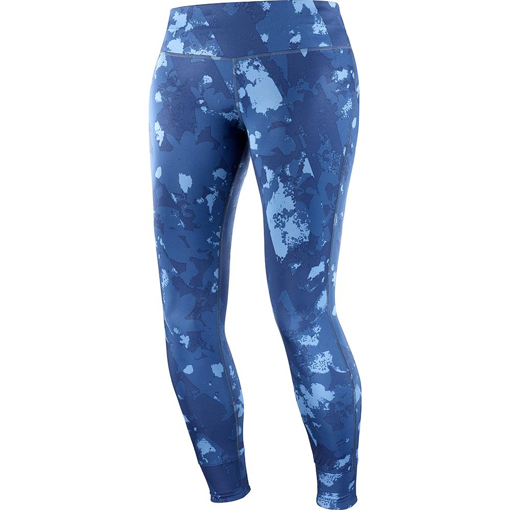 Salomon COMET TECH LEG W Leggins Mujer - Oscuro - Colombia (62039-XGAW)